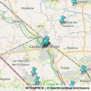Mappa Via Gramsci, 26841 Casalpusterlengo LO, Italia (2.22273)