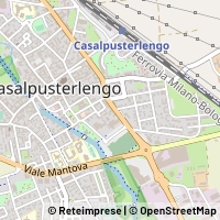 Mapa Casalpusterlengo