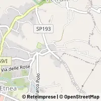 Mapa Zafferana Etnea