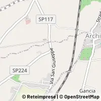 Mapa Giarre