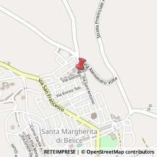Mappa Via Gorizia, 19, 92018 Santa Margherita di Belice, Agrigento (Sicilia)