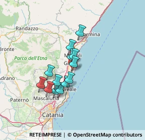 Mappa Via S. Giuseppe, 95014 Giarre CT, Italia (11.21)