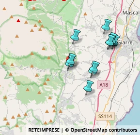 Mappa Street, 95019 Zafferana Etnea CT, Italia (3.74182)