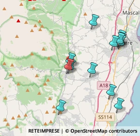 Mappa Street, 95019 Zafferana Etnea CT, Italia (4.78462)