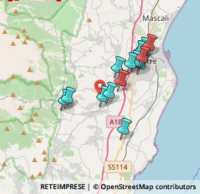 Mappa Dagala del Re, 95010 Santa Venerina CT, Italia (3.35)