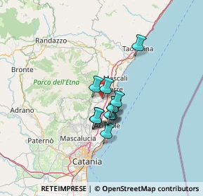 Mappa Dagala del Re, 95010 Santa Venerina CT, Italia (9.54692)