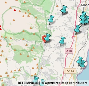 Mappa Via Monte Grappa, 95019 Zafferana Etnea CT, Italia (6.646)