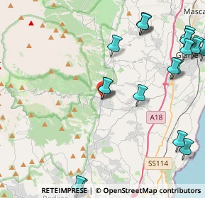 Mappa Italy, 95019 Zafferana Etnea CT, Italia (6.478)