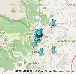 Mappa Via Giuseppe Garibaldi, 95019 Zafferana Etnea CT, Italia (0.85083)