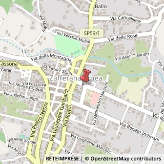 Mappa Via Rocca D'Api, 28, 95019 Zafferana Etnea, Catania (Sicilia)