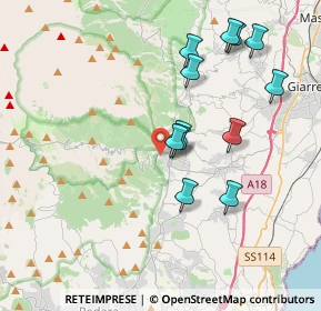 Mappa Via Cassone, 95019 Zafferana Etnea CT, Italia (4.1275)