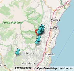 Mappa Via Cassone, 95019 Zafferana Etnea CT, Italia (2.98636)