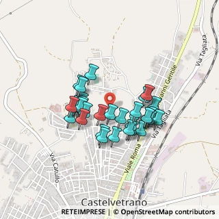 Mappa Via Eugenio Montale, 91022 Castelvetrano TP, Italia (0.39667)