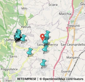 Mappa Via della Regione Siciliana, 95010 Santa Venerina CT, Italia (2.2745)