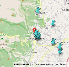 Mappa Via Matteo Maglia, 95019 Zafferana Etnea CT, Italia (2.01182)