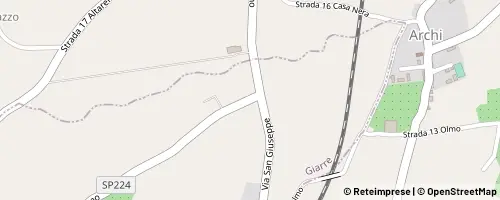 Mappa Giarre