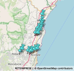 Mappa Strada 86, 95018 Riposto CT, Italia (6.09063)