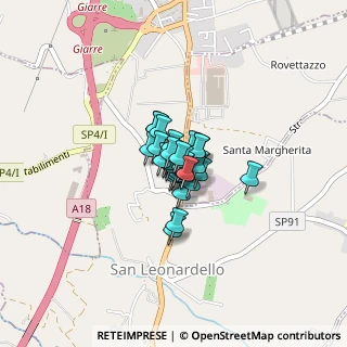 Mappa Via Isidoro Bracchi, 95014 Giarre CT, Italia (0.17037)