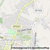 Map Zafferana Etnea