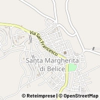 지도 Santa Margherita di Belice