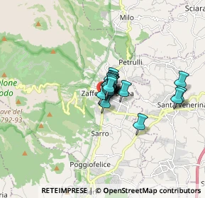 Mappa Via Ronsisvalle, 95019 Zafferana Etnea CT, Italia (0.8245)