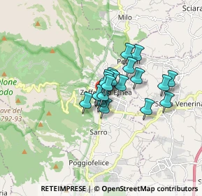 Mappa Via Ronsisvalle, 95019 Zafferana Etnea CT, Italia (1.14)