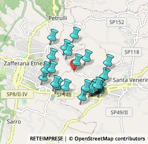 Mappa Via S. Michele, 95010 Santa Venerina CT, Italia (0.80385)