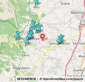 Mappa Via San Michele, 95010 Zafferana etnea CT, Italia (1.79091)