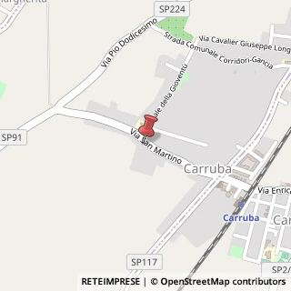 Mappa Via San Martino, 41, 95014 Giarre, Catania (Sicilia)