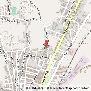 Mappa Via Antonio Rosmini, 15, 91022 Castelvetrano, Trapani (Sicilia)