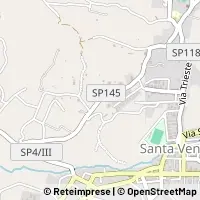 Kaart Santa Venerina