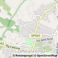 মানচিত্র Zafferana Etnea