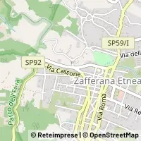 Carte Zafferana Etnea