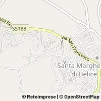 Kort Santa Margherita di Belice