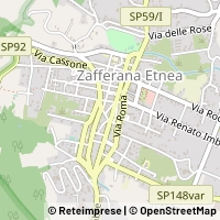 خريطة Zafferana Etnea