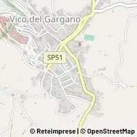 地図 Vico del Gargano