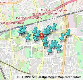 Mappa Via Tor Dè Schiavi, 00171 Roma RM, Italia (0.652)