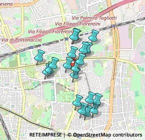 Mappa Via Tor Dè Schiavi, 00171 Roma RM, Italia (0.777)
