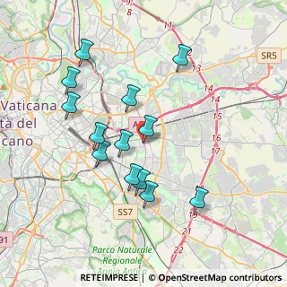 Mappa Via Tor Dè Schiavi, 00171 Roma RM, Italia (3.79)