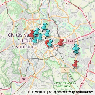 Mappa Via Petrarca, 00185 Roma RM, Italia (3.2675)