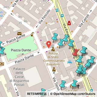 Mappa Via Petrarca, 00185 Roma RM, Italia (0.08636)