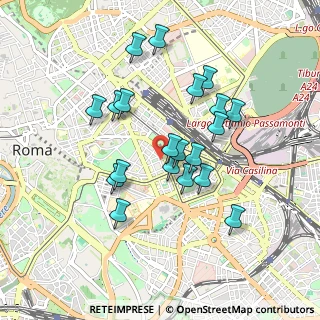 Mappa Via Petrarca, 00185 Roma RM, Italia (0.857)