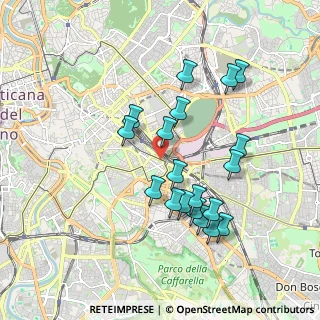 Mappa Via Achille Grandi, 00185 Roma RM, Italia (1.86842)