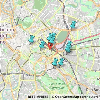 Mappa Via Achille Grandi, 00185 Roma RM, Italia (1.39273)