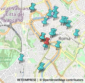 Mappa Piazza Trilussa, 00165 Roma RM, Italia (0.9875)