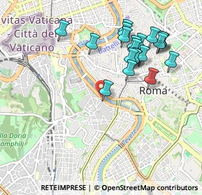 Mappa Piazza Trilussa, 00165 Roma RM, Italia (1.0595)