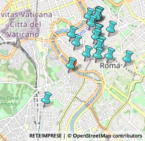 Mappa Piazza Trilussa, 00165 Roma RM, Italia (1.057)