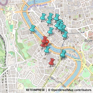 Mappa Piazza Trilussa, 00153 Roma RM, Italia (0.4415)