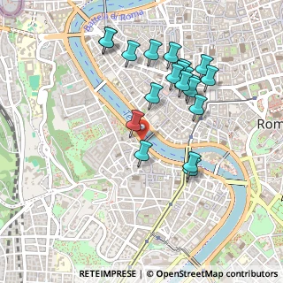 Mappa Piazza Trilussa, 00153 Roma RM, Italia (0.5005)