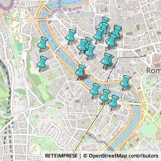 Mappa Piazza Trilussa, 00153 Roma RM, Italia (0.5085)